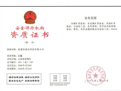 公司资质证书